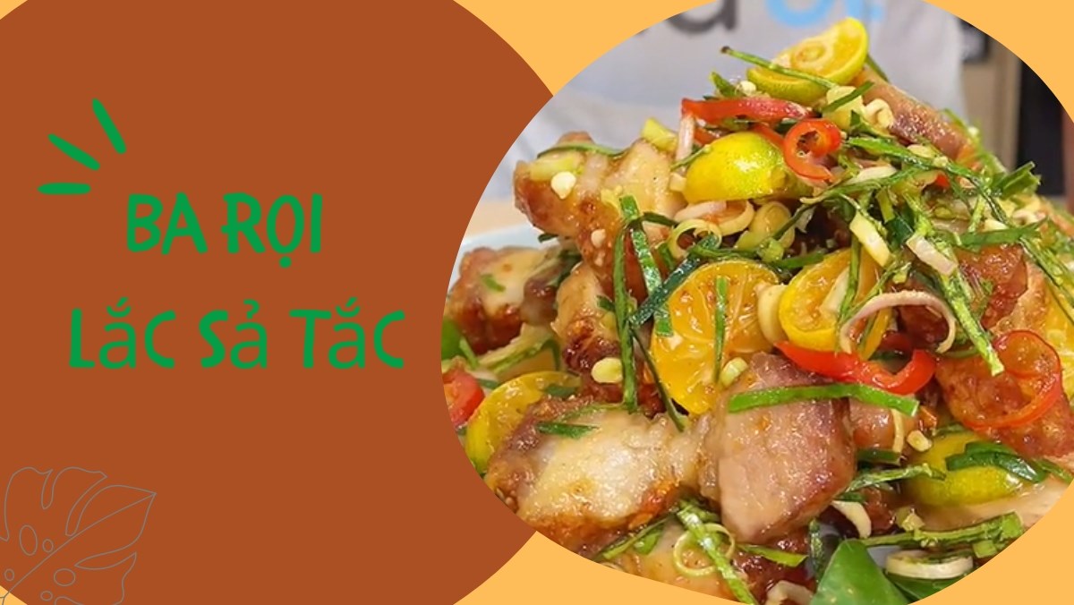 Ba rọi lắc sả tắc (Công thức được chia sẻ từ Tiktok Cách Nấu Ngon cùng Cách Nấu Ngon)