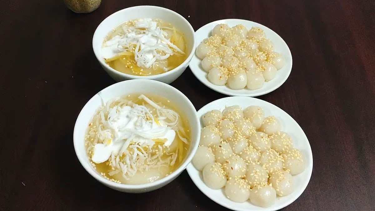 Bánh trôi chay đậu xanh