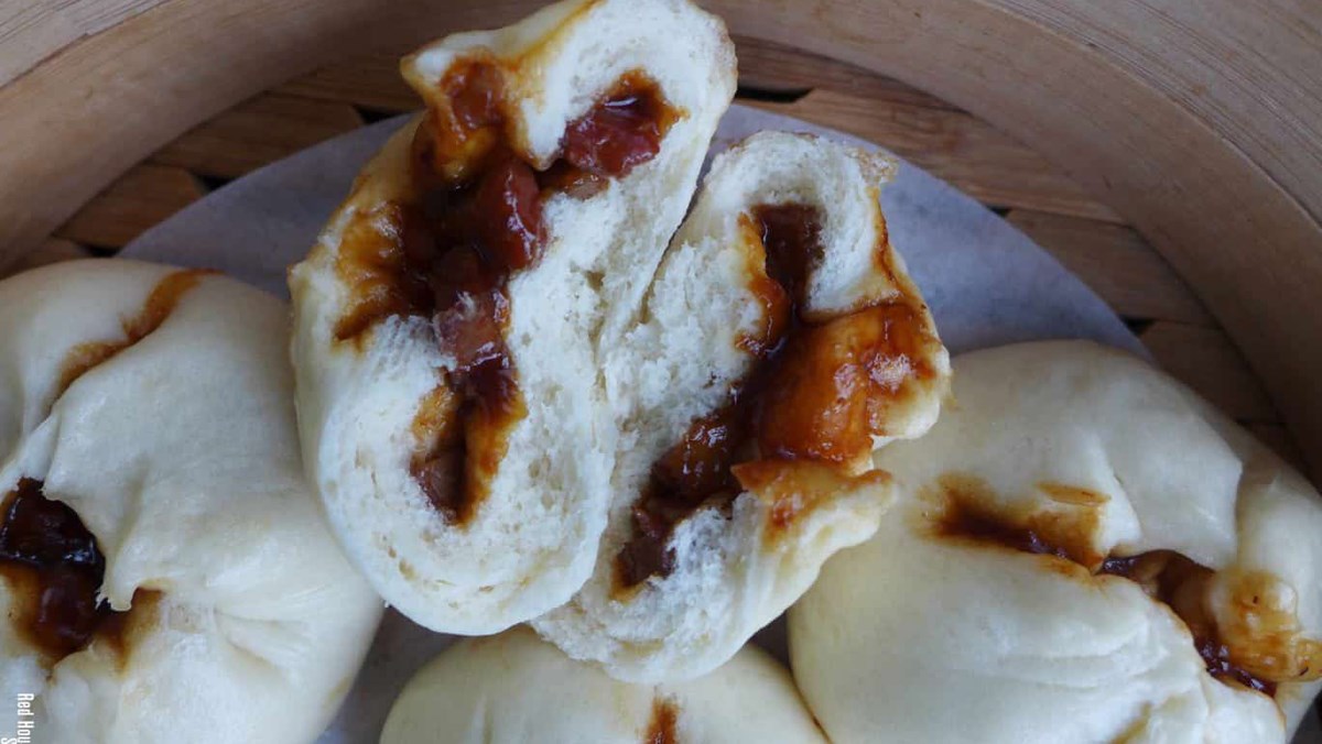 Bánh bao xá xíu bằng bột mì đa dụng