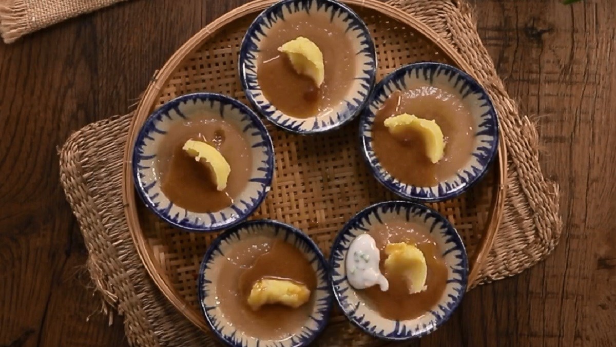 Bánh bèo ngọt đường thốt nốt