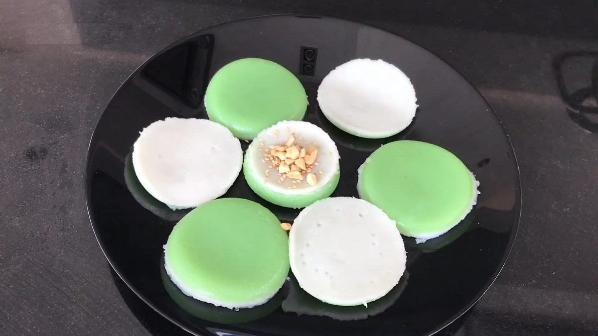 Bánh bèo ngọt lá dứa