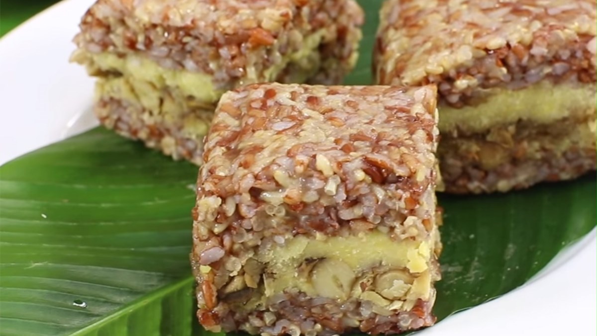 Bánh chưng gạo nếp lứt