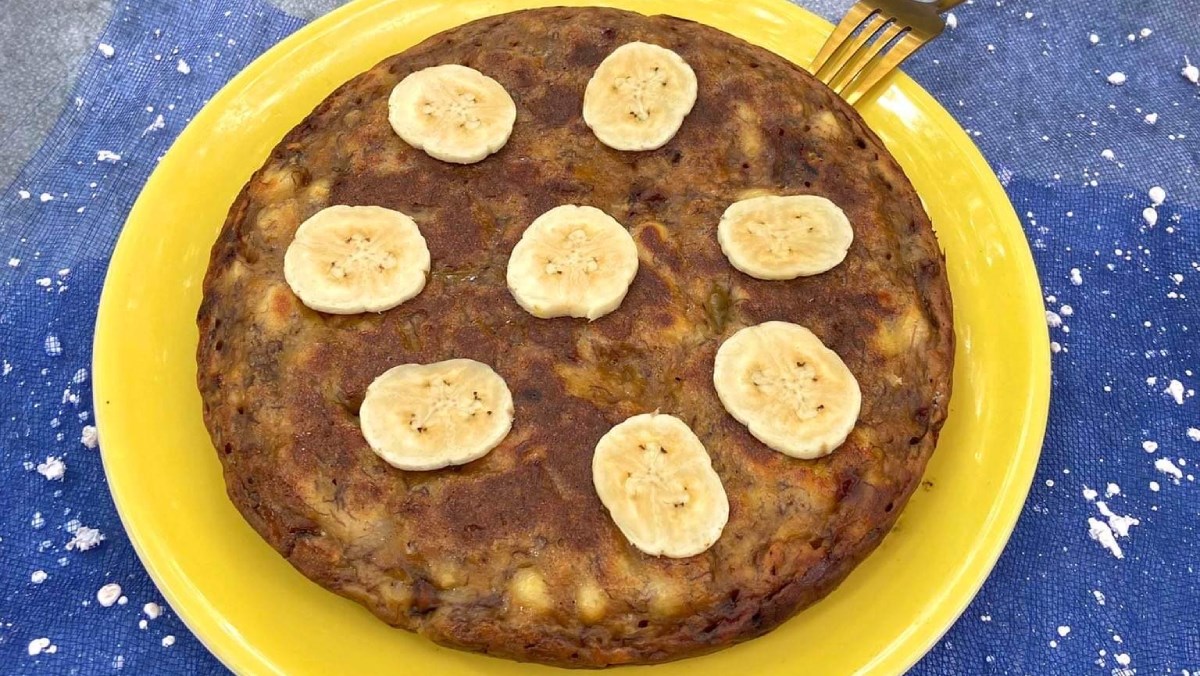 Bánh chuối nướng bằng chảo chống dính (công thức được chia sẻ từ người dùng)