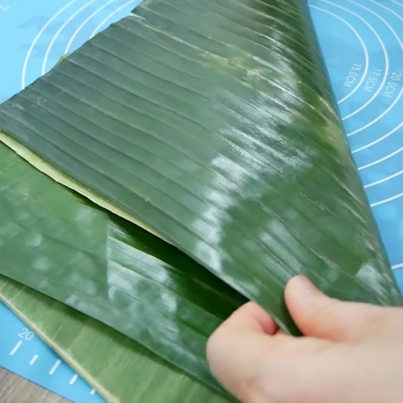 Bước 8 Gói bánh Bánh ú bá trạng chóp