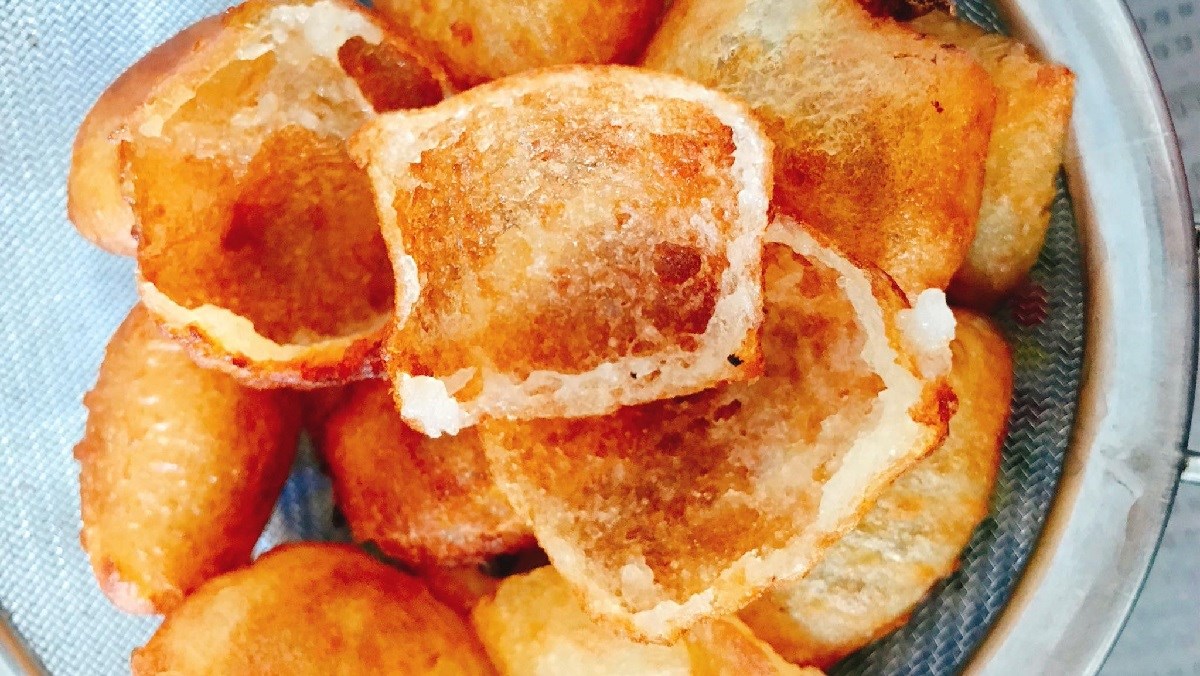 Bánh khoai tây chiên phồng (công thức được chia sẻ từ người dùng)