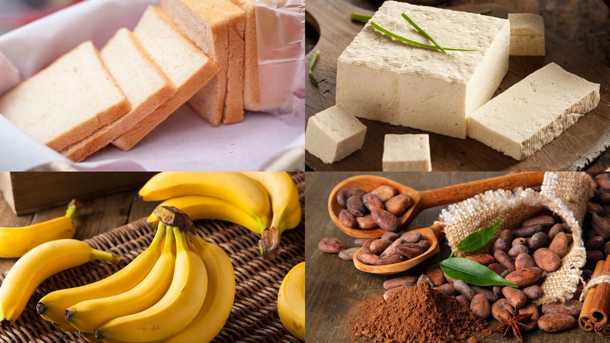 Nguyên liệu món ăn bánh tiramisu đậu hũ