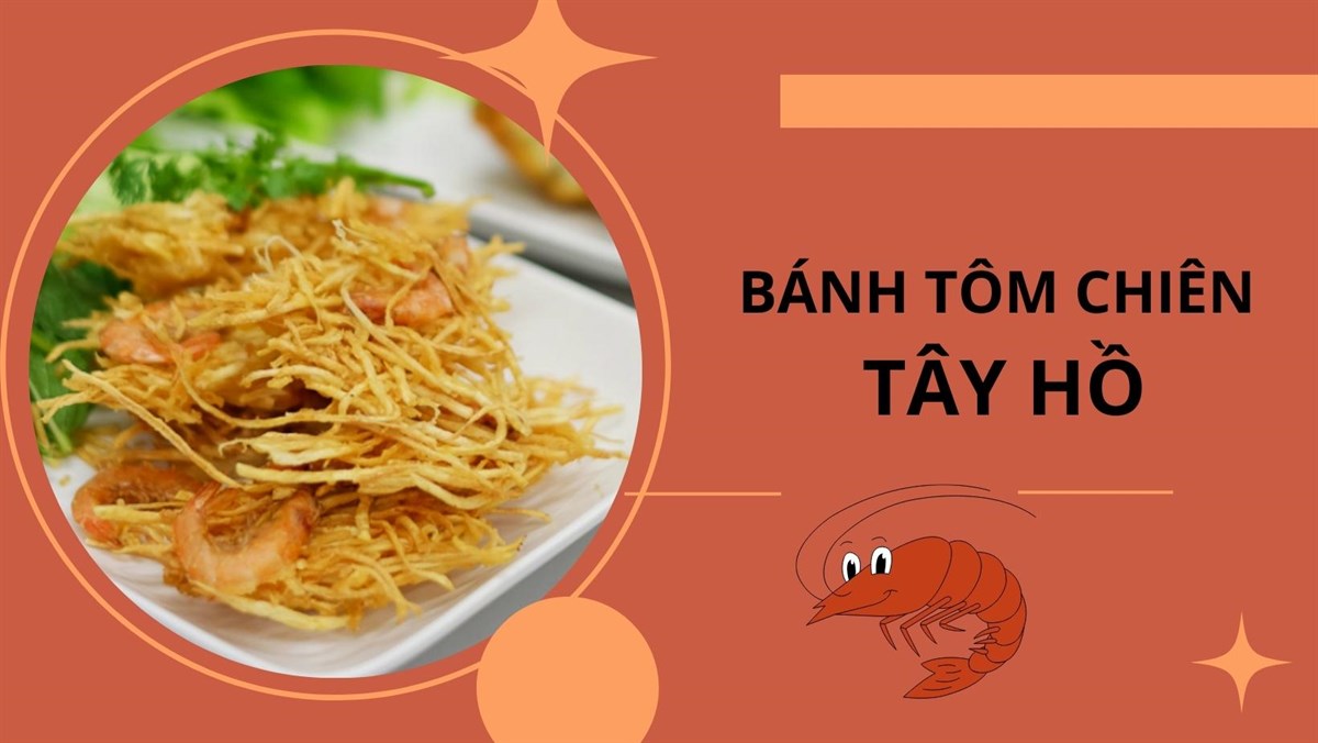 Bánh tôm chiên Tây Hồ (Công thức được chia sẻ từ Tiktok Cách Nấu Ngon cùng Cách Nấu Ngon)
