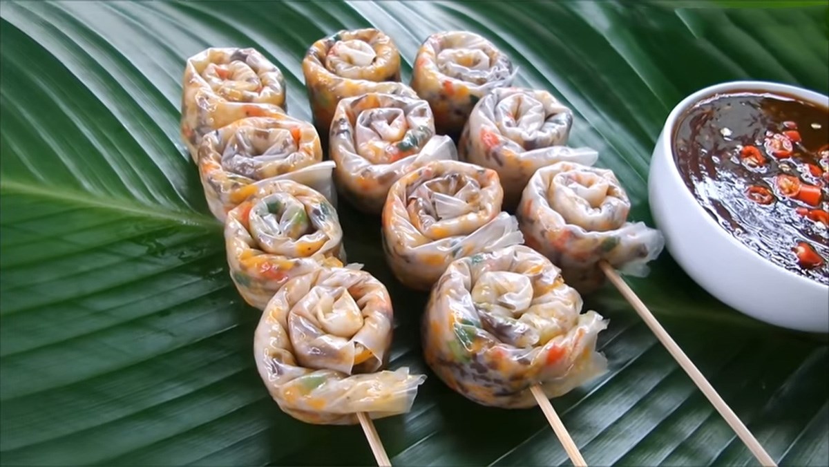 Bánh tráng lụi Tây Nguyên
