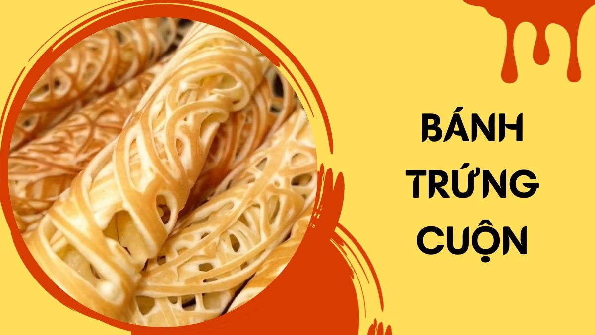 Bánh trứng cuộn (Công thức được chia sẻ từ Tiktok Cách Nấu Ngon cùng Cách Nấu Ngon)
