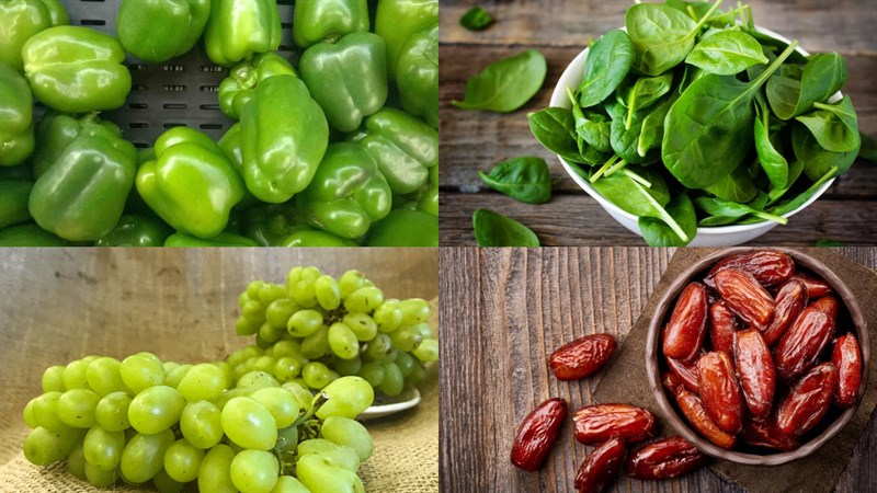 Nguyên liệu món ăn sinh tố ớt chuông