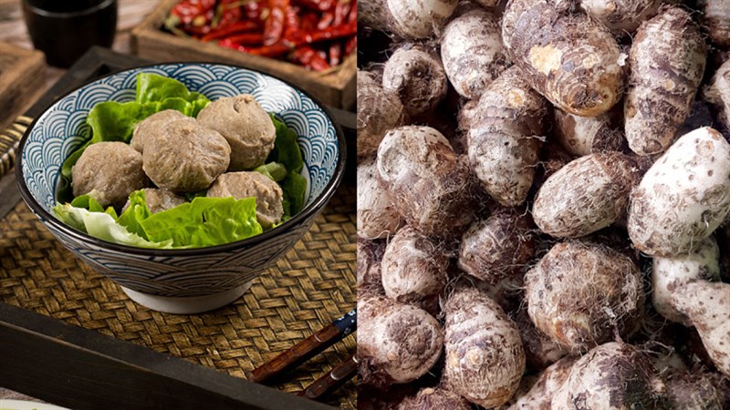 Nguyên liệu món ăn 3 món canh bò viên
