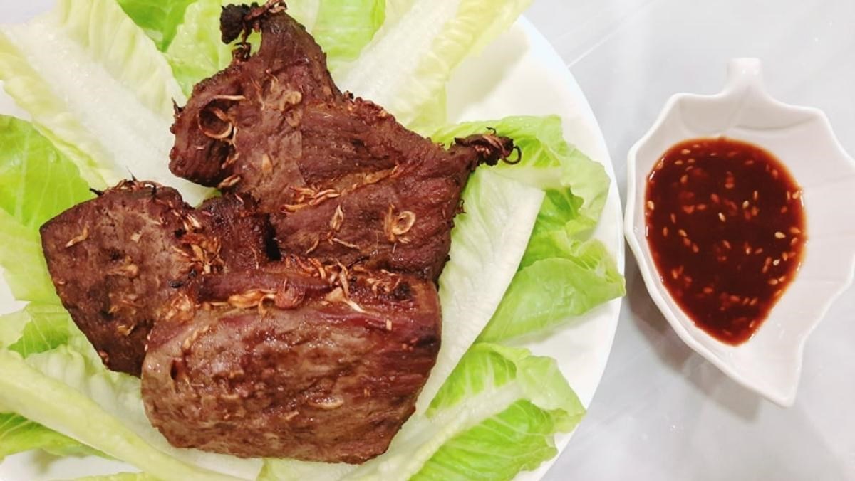 Bò nướng ngũ vị bằng nồi nướng thủy tinh