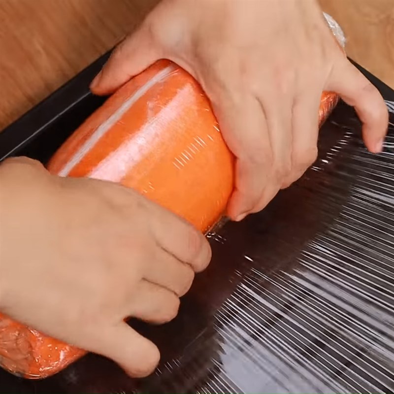 Bước 5 Bó thịt nguội Thịt nguội bánh mì đỏ
