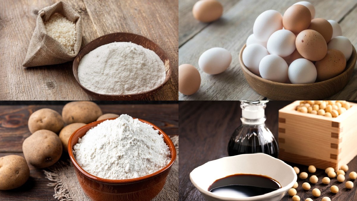 Nguyên liệu món ăn 3 cách làm bột chiên