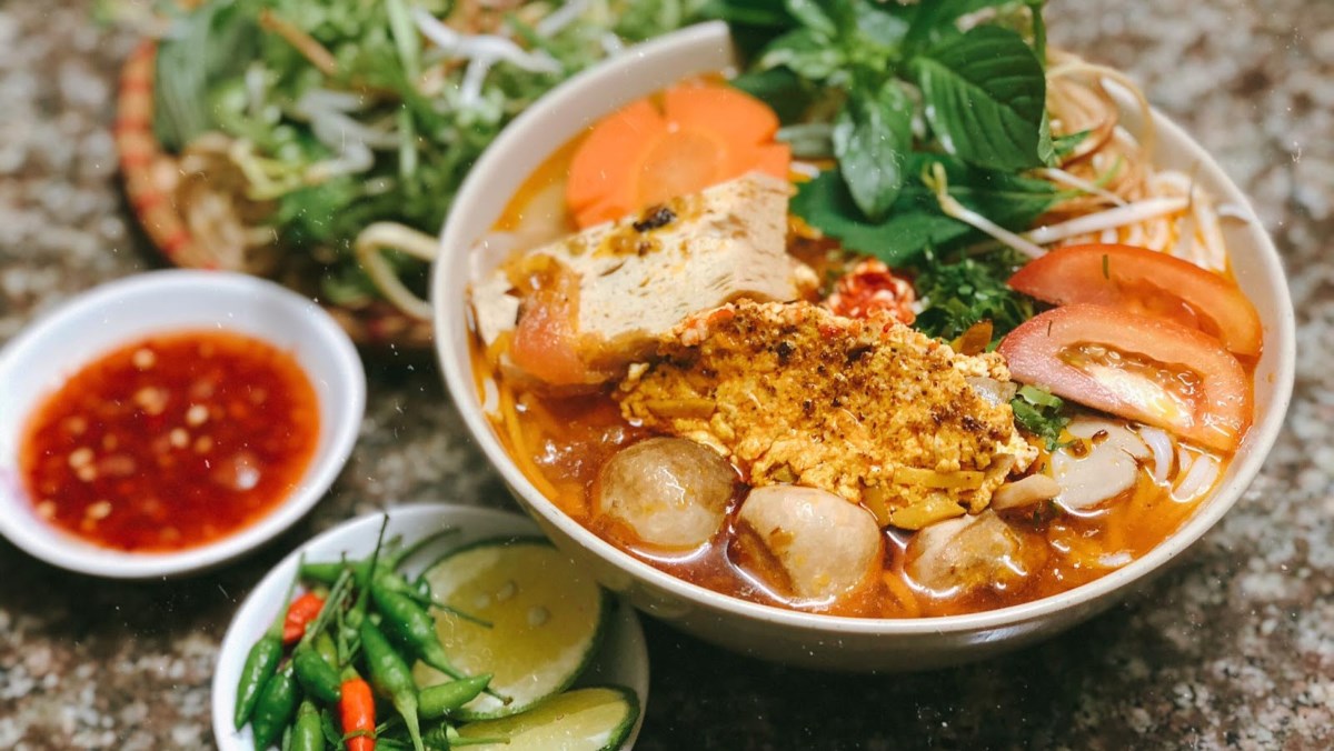 Bún riêu chay (công thức chia sẻ từ người dùng)