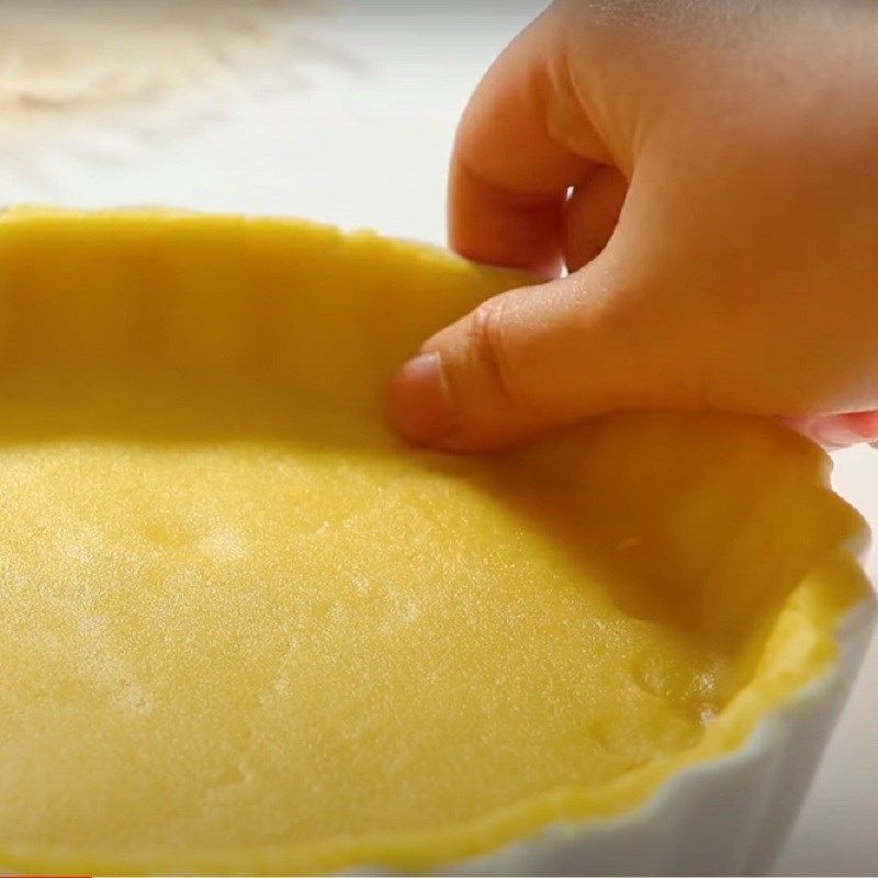 Bước 3 Làm vỏ bánh Bánh tart mặn - Quiche Lorain