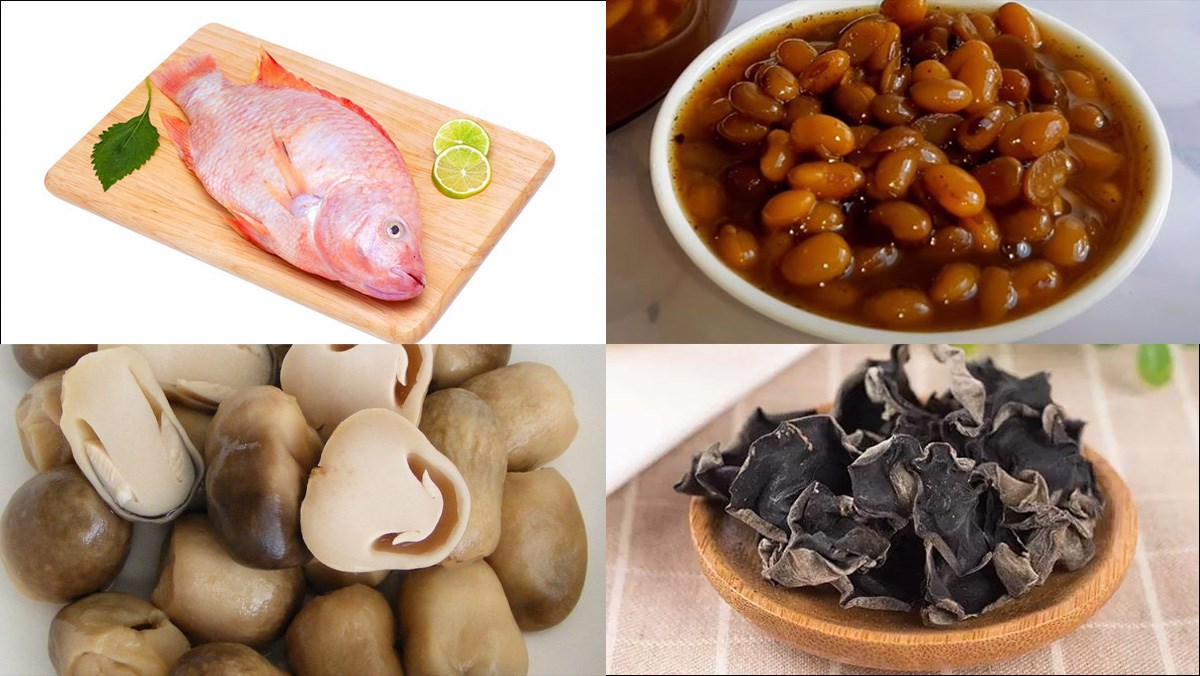 Nguyên liệu món ăn 2 cách làm cá diêu hồng kho tương hột