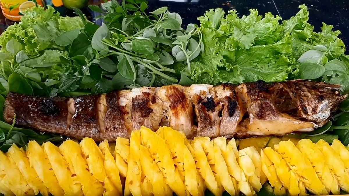 Cá lóc nướng giấy bạc