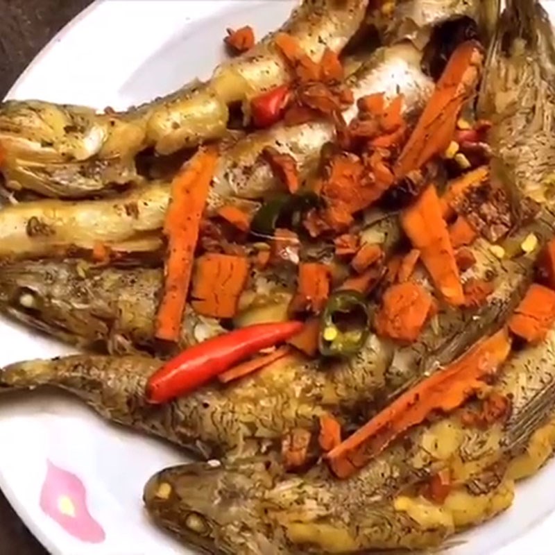 Bước 4 Thành phẩm Cá mối kho nghệ