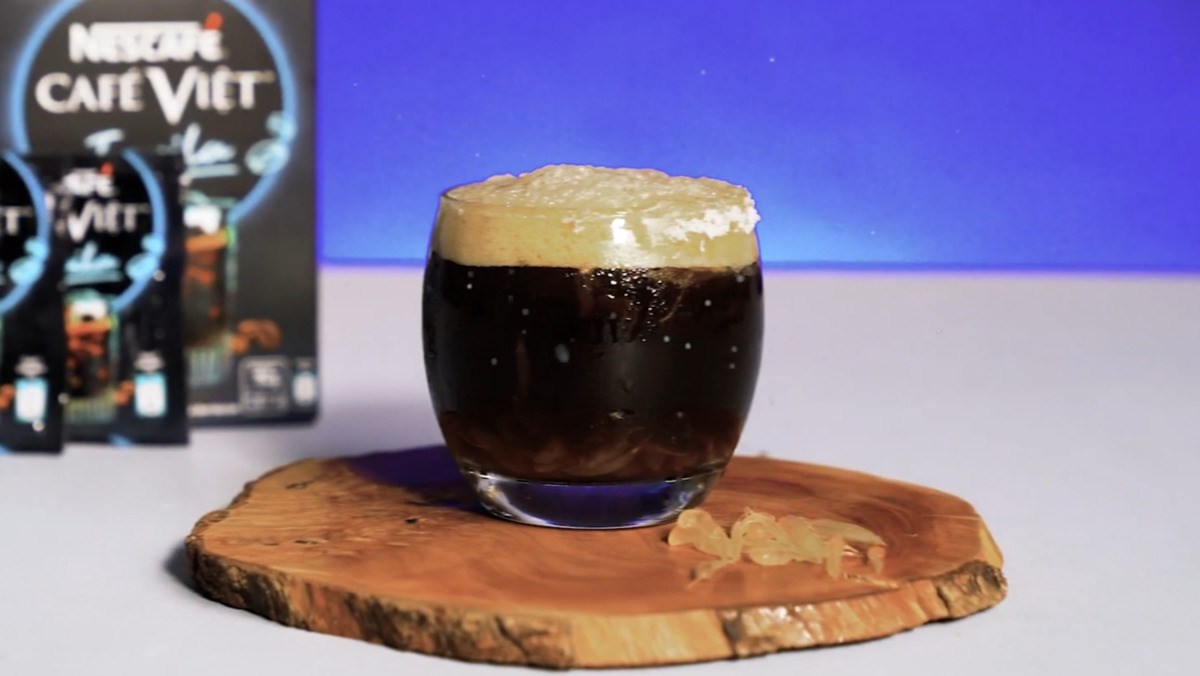 Cà phê cappuccino nescafe tequila