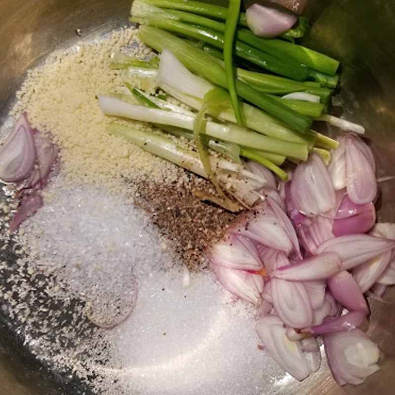 Bước 3 Kho cá Cá thu kho trà xanh