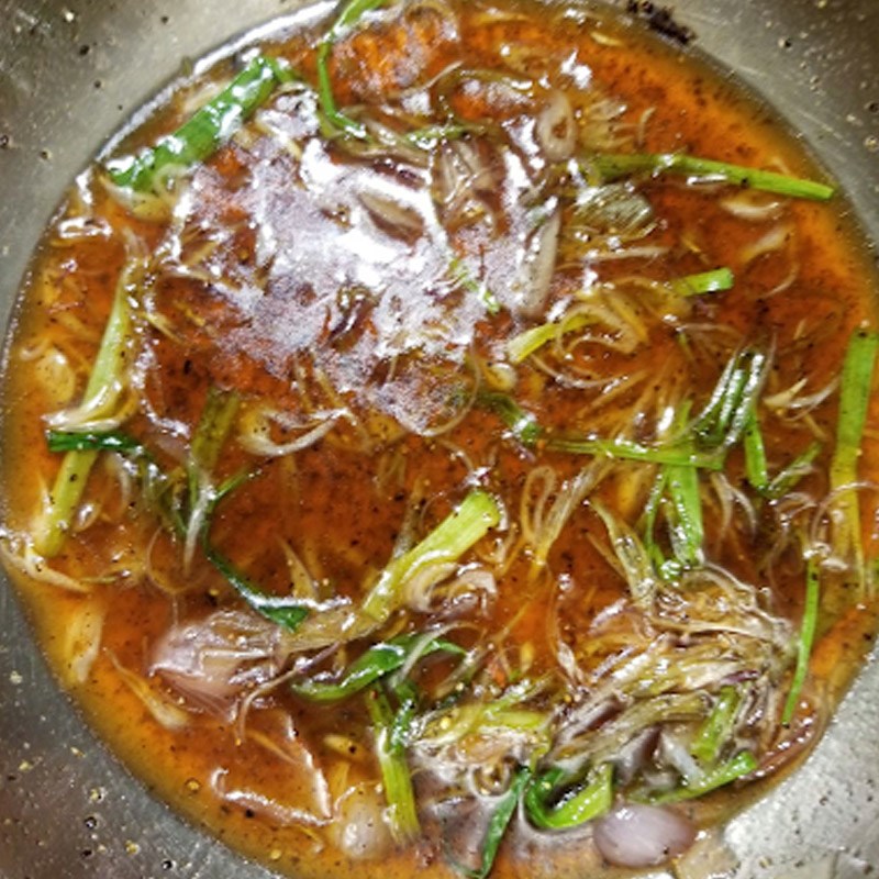 Bước 3 Kho cá Cá thu kho trà xanh