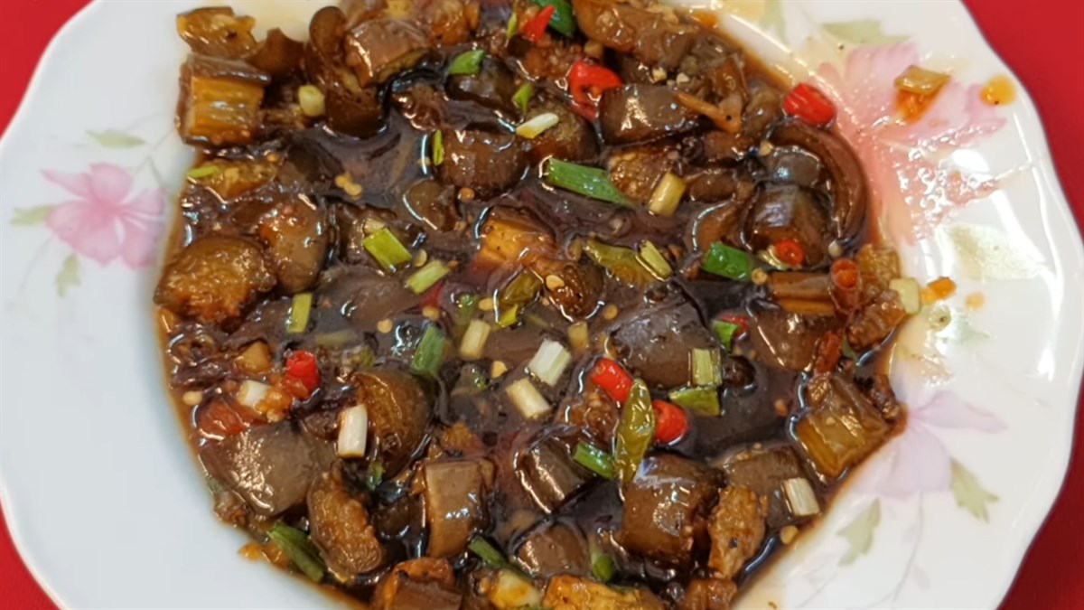 Cà tím kho quẹt chay