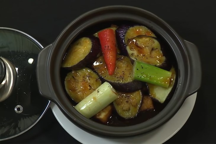 Cà tím kho tương ớt