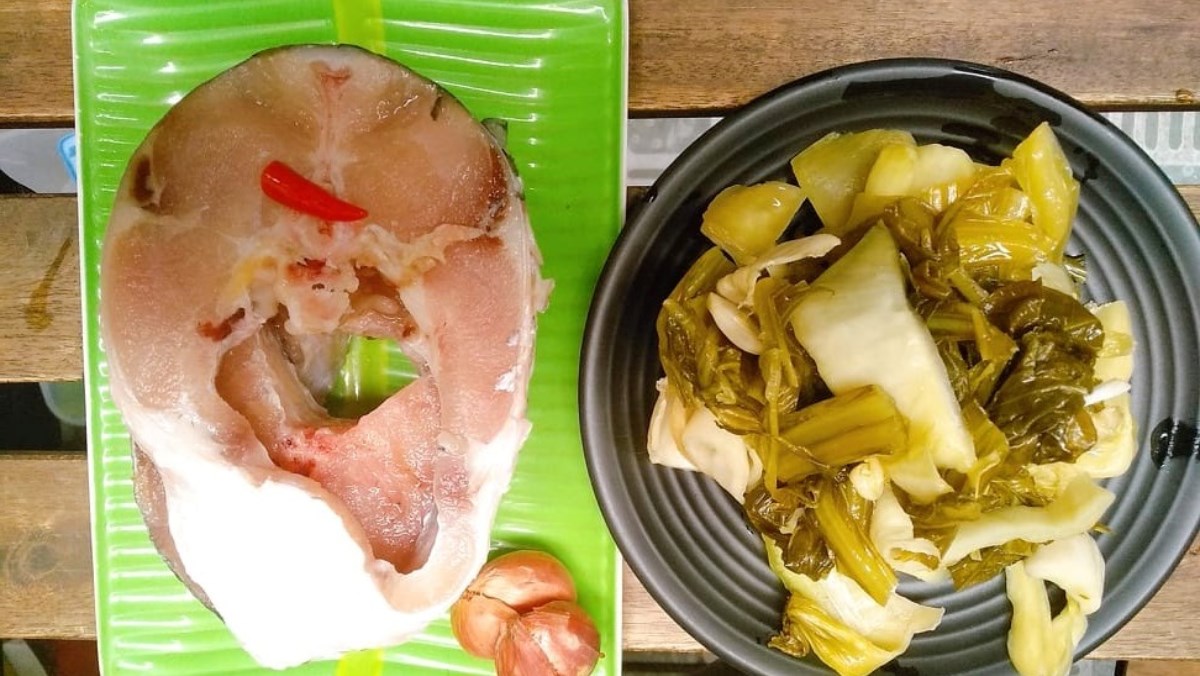 Nguyên liệu món ăn cá trắm kho