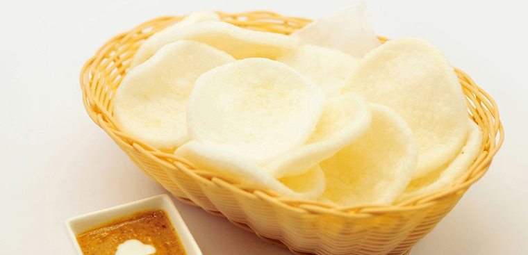 Bước 4 Thành phẩm Bánh phồng tôm bằng nồi chiên không dầu