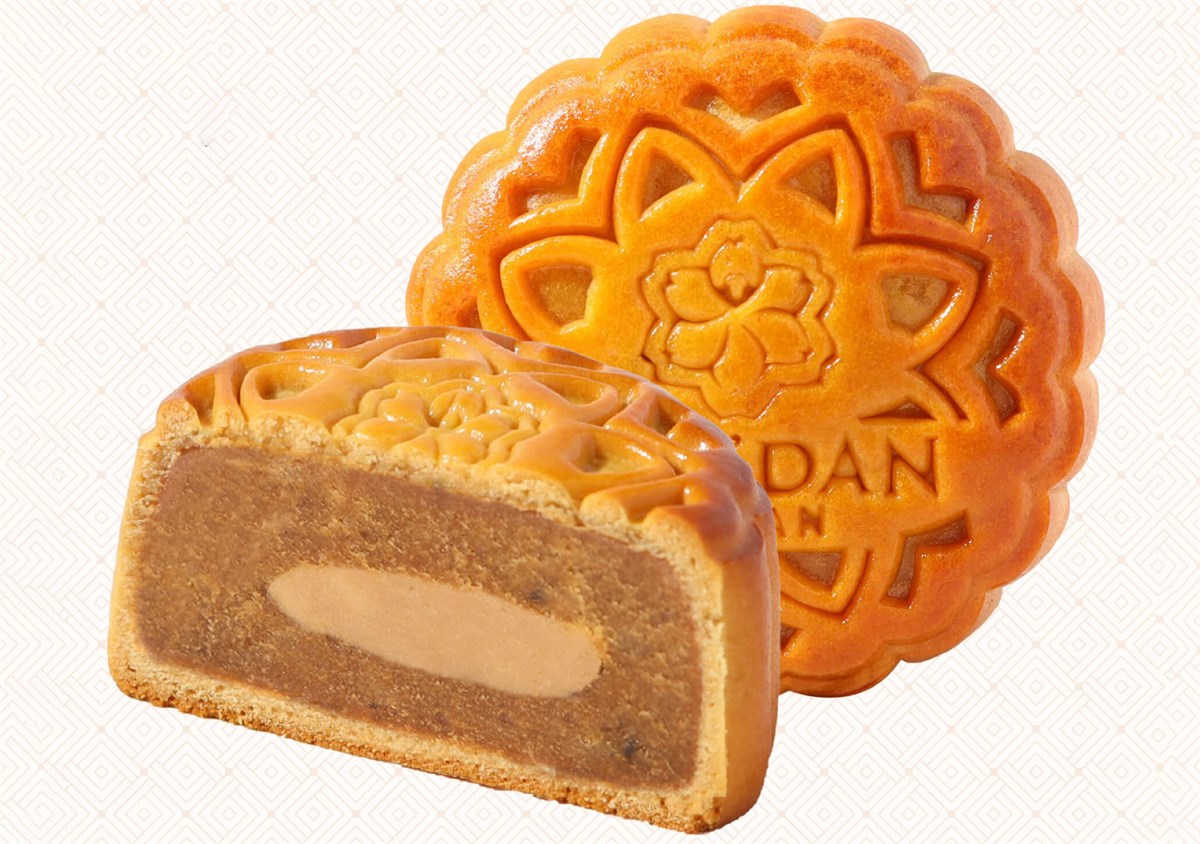 Bánh Trung Thu nướng nhân trà sữa