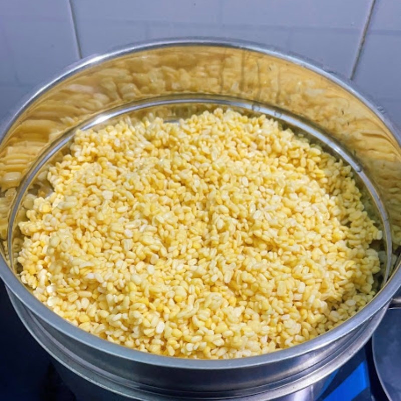 Bước 1 Sơ chế nguyên liệu Bánh da lợn đậu xanh (Công thức được chia sẻ từ người dùng)