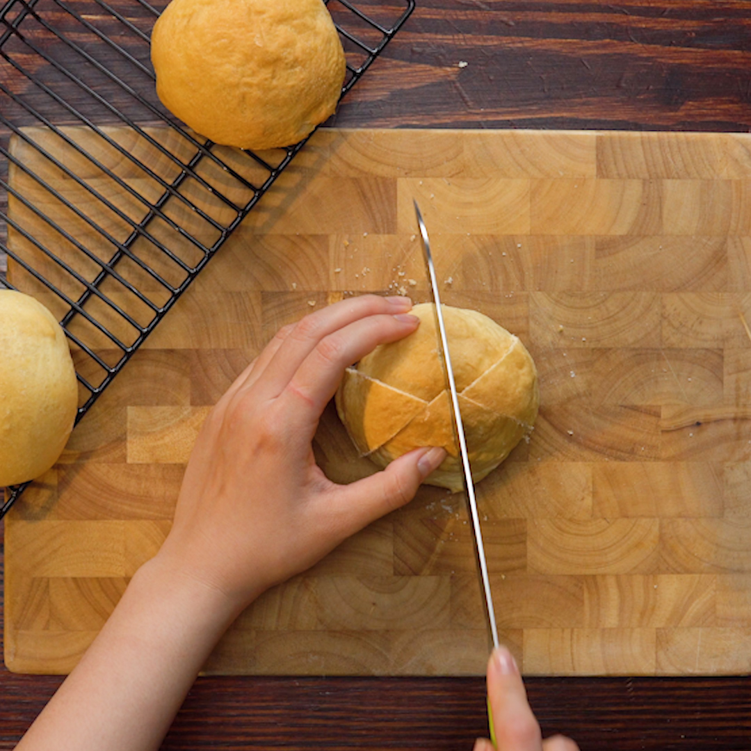 Bước 6 Hoàn thành Bánh mì phô mai bơ tỏi