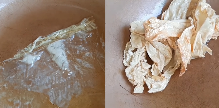 Bước 3 Chế biến đậu hũ và tàu hũ ky Bánh tráng trộn chay