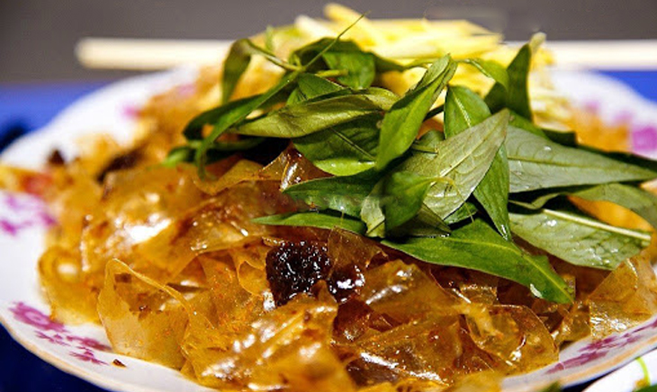 Bước 5 Thành phẩm Bánh tráng trộn chay
