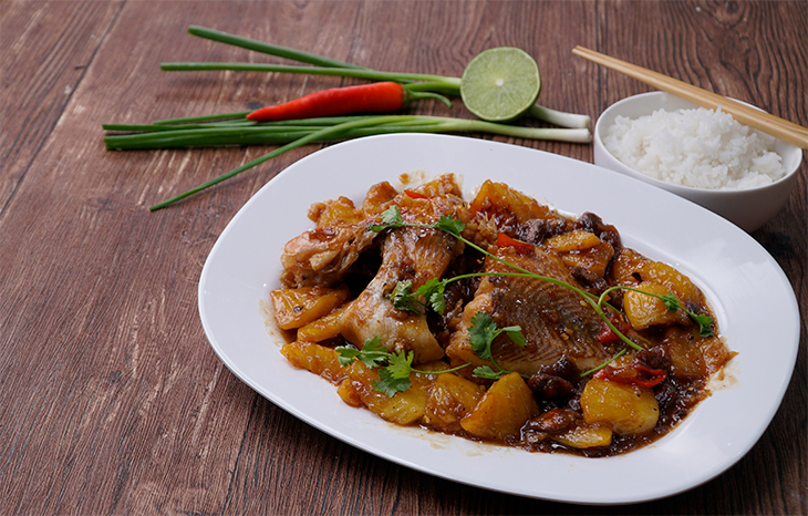 Bước 3 Thành phẩm Cá diêu hồng kho thơm
