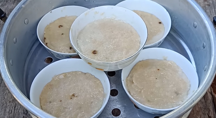 Bước 3 Hấp chả Chả chén chay