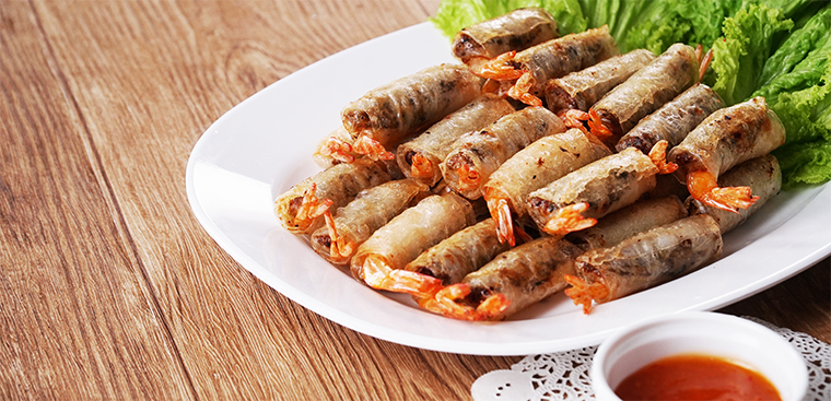 Bước 3 Thành phẩm Chả ram tôm đất