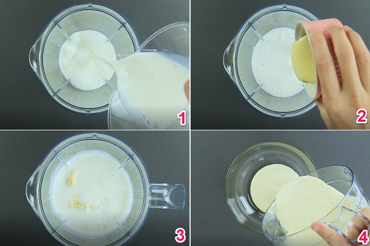 Bước 4 Làm sữa sầu riêng Chè Thái