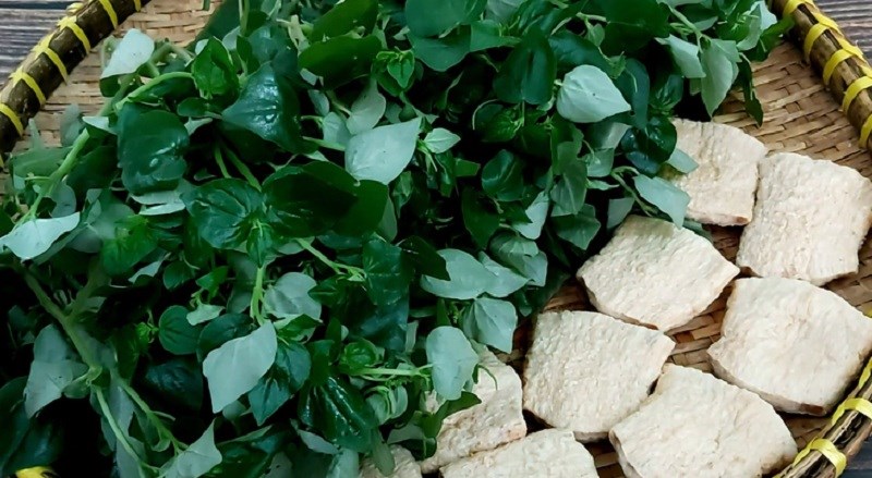Nguyên liệu món ăn cách làm gỏi rau càng cua chay