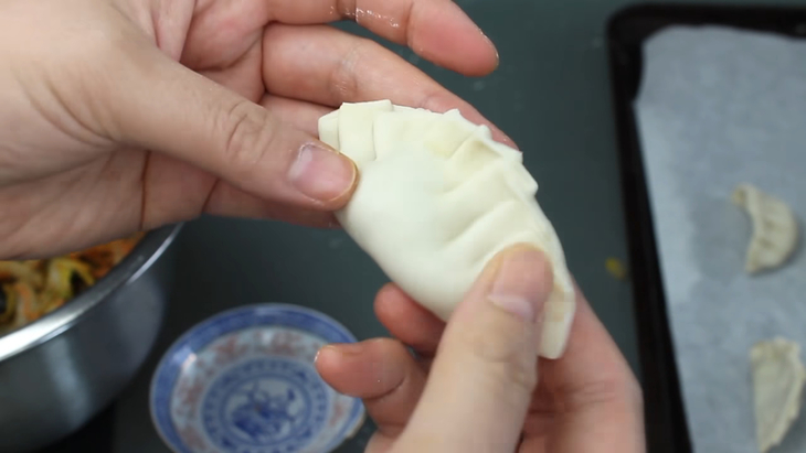 Bước 3 Gói há cảo Há cảo chay