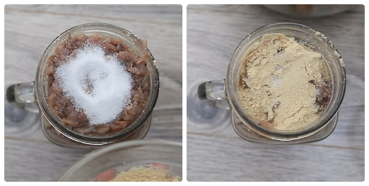 Bước 4 Ngâm mắm tép Mắm tép
