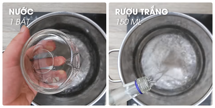 Bước 2 Xay tép Mắm tép