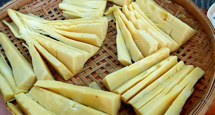 Bước 4 Phơi măng Măng khô