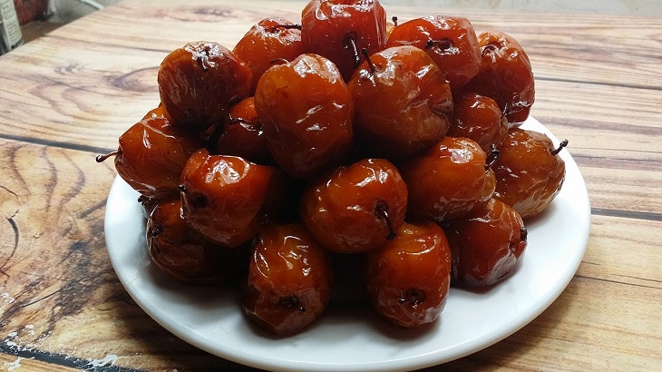 Bước 5 Thành phẩm Mứt táo ta bằng nước vôi