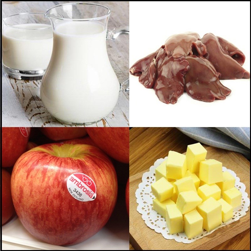 Nguyên liệu món ăn pate gan gà bằng nồi cơm điện