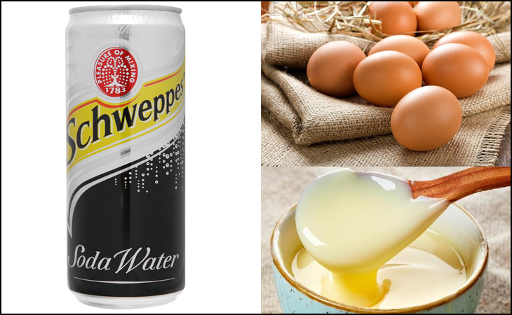 Nguyên liệu món ăn 2 cách làm: soda sữa hột gà và bia hột gà