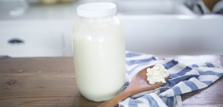 Bước 4 Thành phẩm Sữa chua từ nấm sữa Kefir