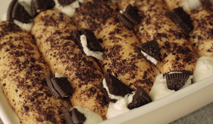 Bước 7 Hoàn thành bánh Tiramisu oreo