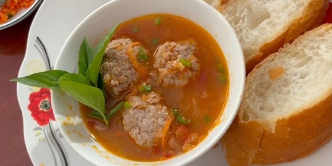 Cách làm xíu mại ăn bánh mì thơm ngon, càng ăn càng mê 1 cach lam xiu mai an banh mi thom ngon kho cuong cang an cang avt 1200x676 1